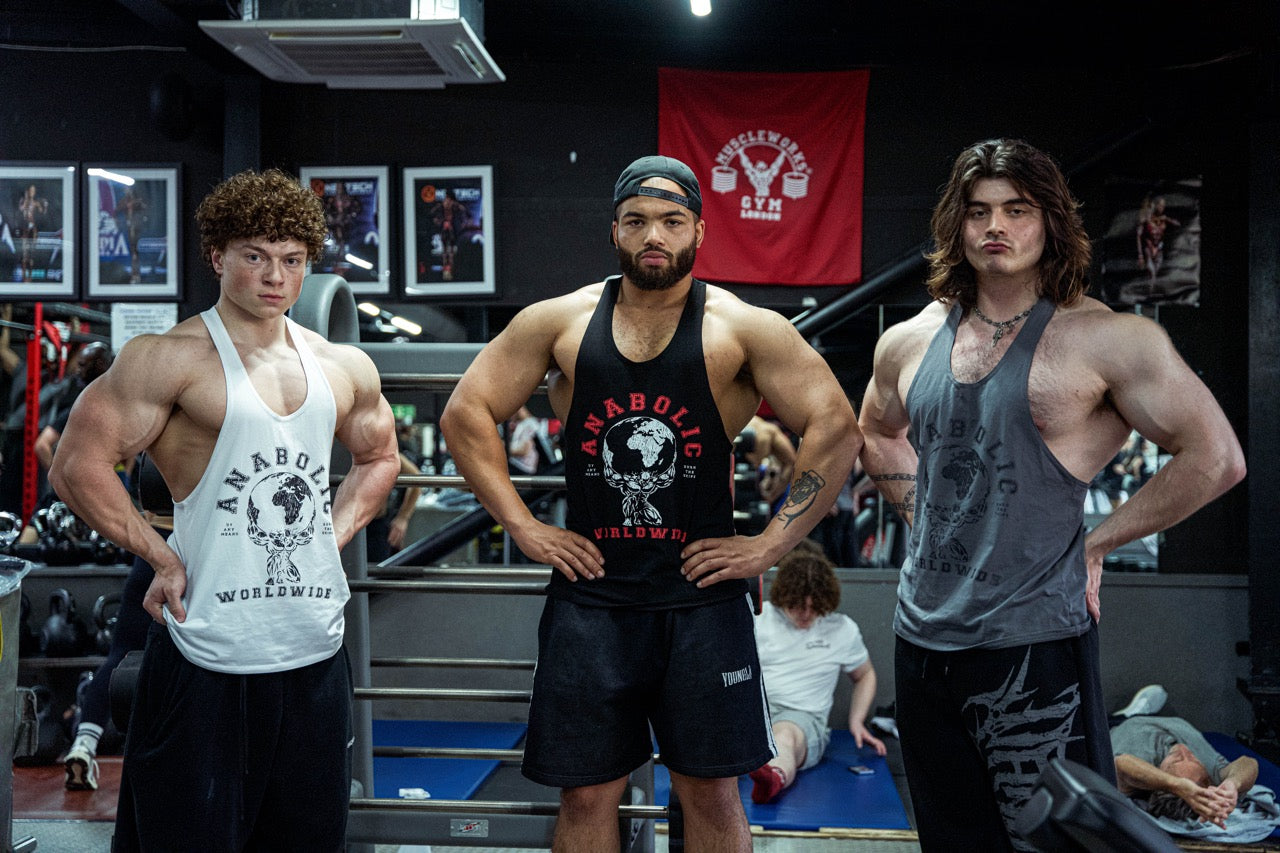Gym editorial — hard light and low key, dark grade